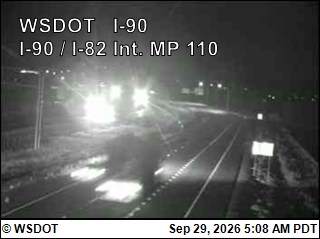 I-90 MP 110: I-90 @ I-82 Interchange