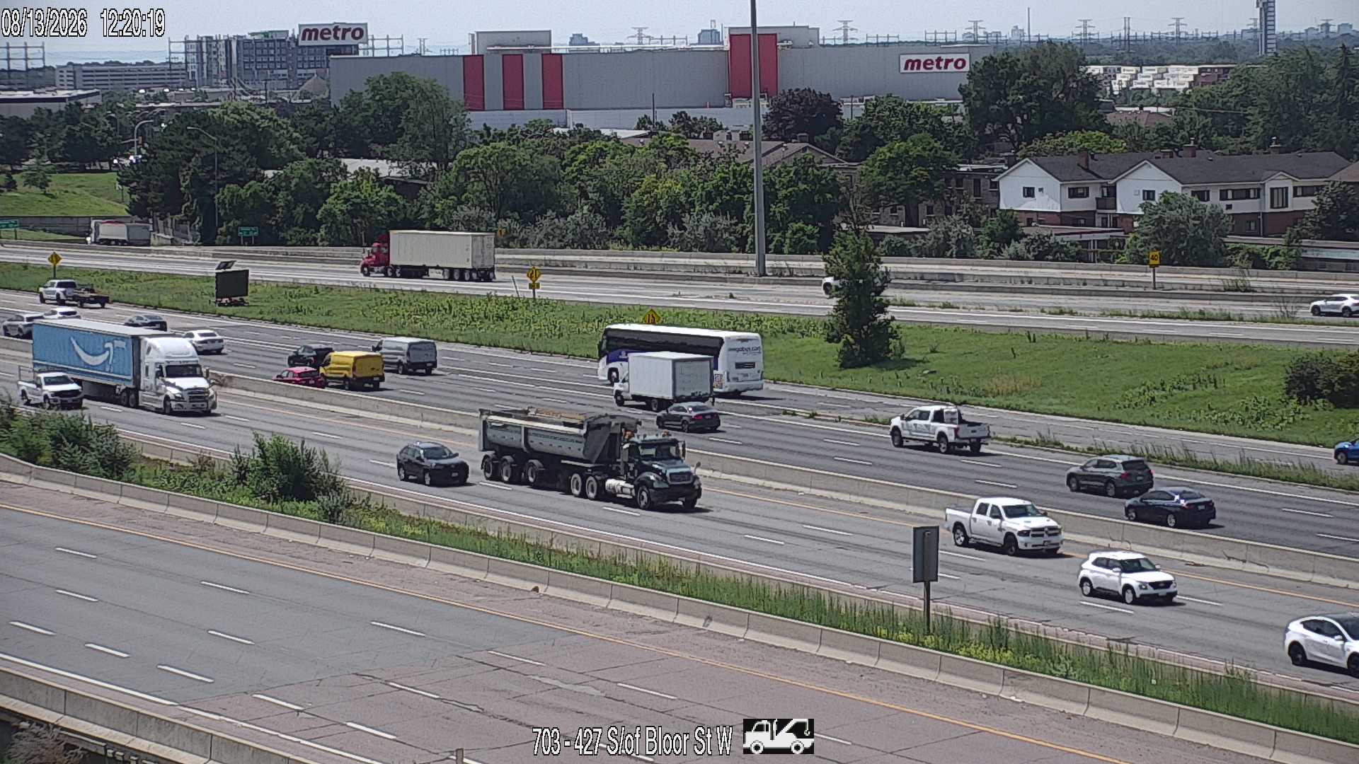 Highway 427 South of Bloor Street West