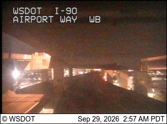 I-90 at MP 2.3: Airport Way, WB