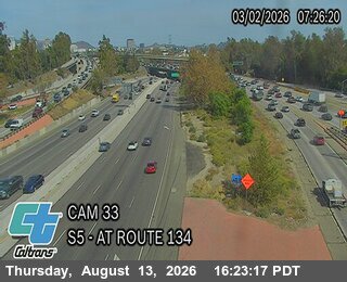 I-5 : (33) SB Route 5 at Route 134