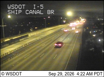 I-5 at MP 168.8: Ship Canal Bridge