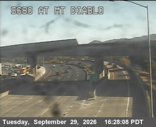 CA-680 - TV211 -- I-680 : AT MT DIABLO - South