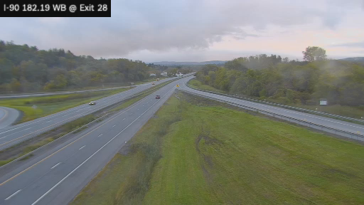 I-90 MP 182.19 WB at Interchange 28 (Fultonville)
