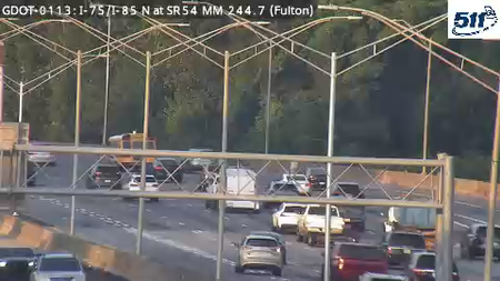 GDOT-0113: I-75/I-85 N at SR54 MM 244.8 (Fulton)