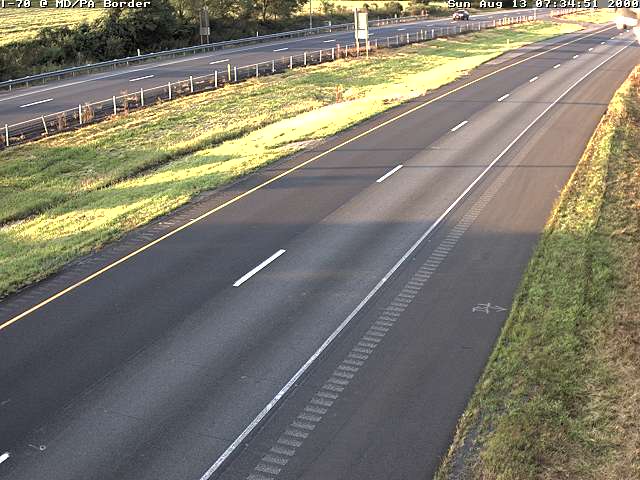 I-70 E/B MM 170 @ MD / PA Border Fulton Co.