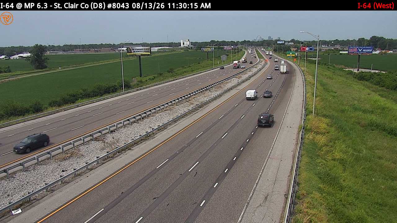 I-64 at Milepost 6.3 (IL 111) (#8043)