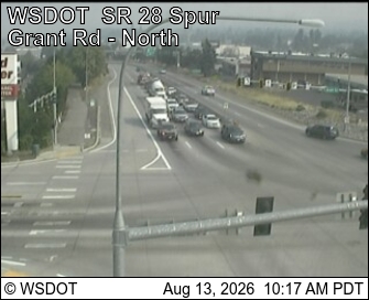 SR 28 Spur at MP 0.2 looking North