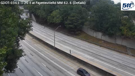 GDOT-0363: I-20 E at FayettevilleRd MM 62.1 (DeKalb)