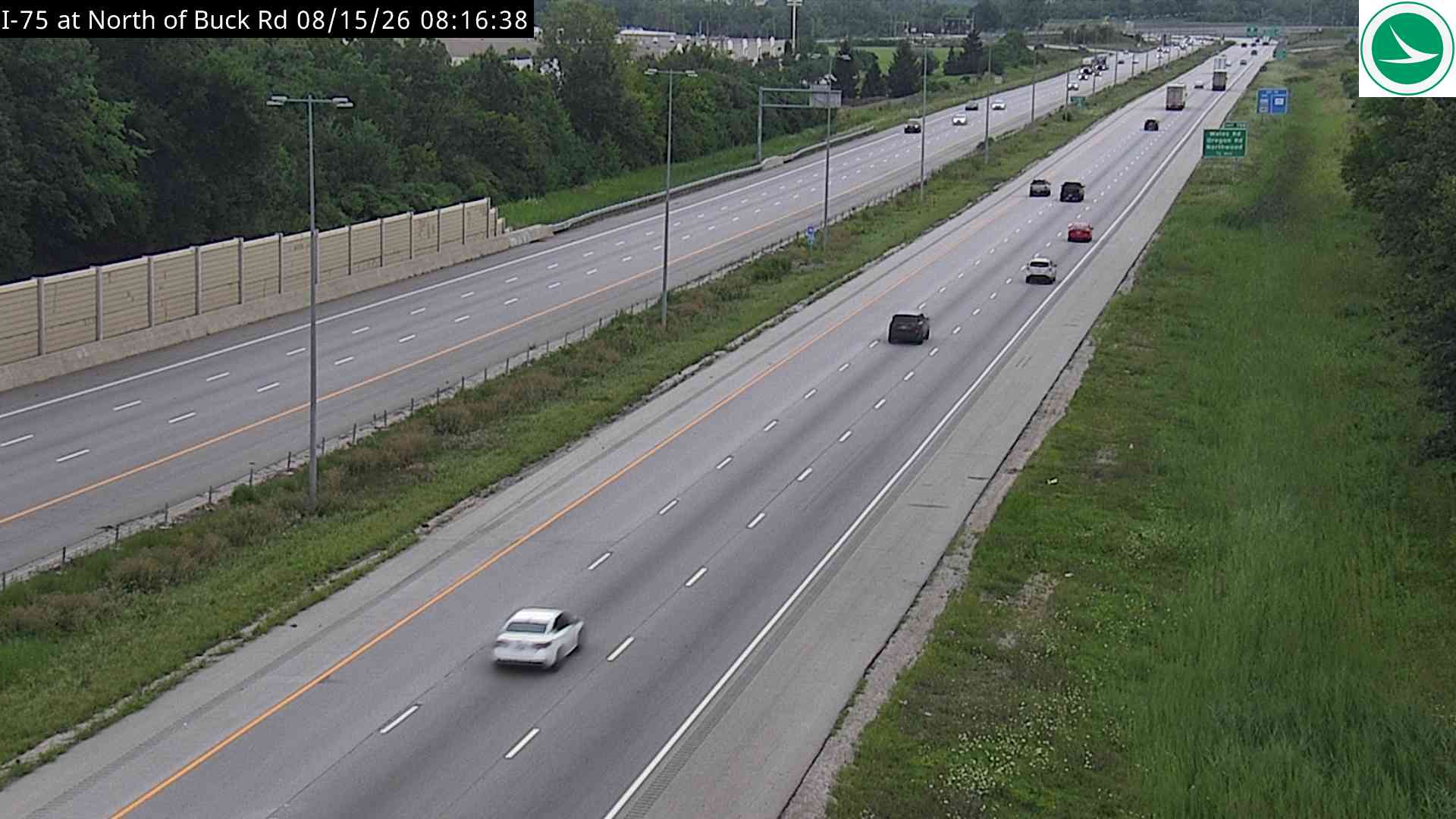 I-75 at North of Buck Rd