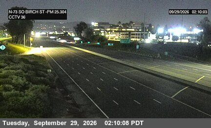 CA-73 - SR-73 : (36) South of Birch Street Overcross - North