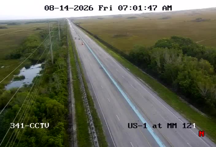 US-1 at Mile Marker 121