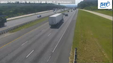 GDOT-1290: I-75 N at SR2 MM 349.7 (Catoosa)