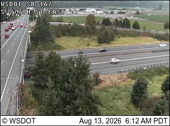 SR 167 at MP 17.9: S 277th St, East