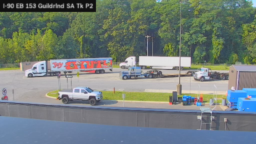 I-90 MP 153.00 EB Guilderland Service Area Truck Park 2