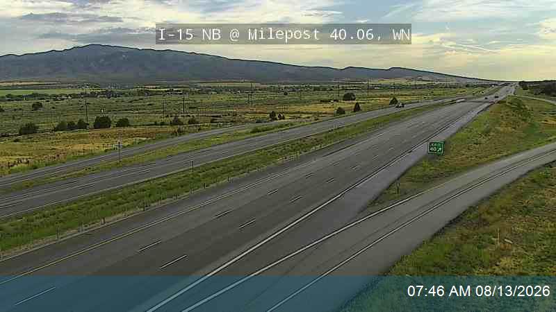 I-15 NB @ Milepost 40.06, WN                                                                        