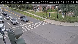 NY 30 NB at NY 5
