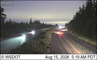 I-5 at MP 185: 148th St SW