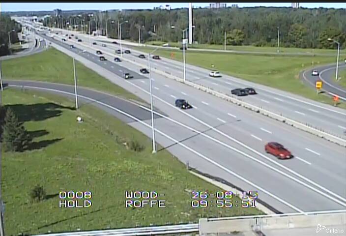 Highway 417 near Woodroffe Avenue