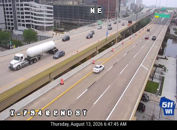 I-794  - I-794 at 2nd St