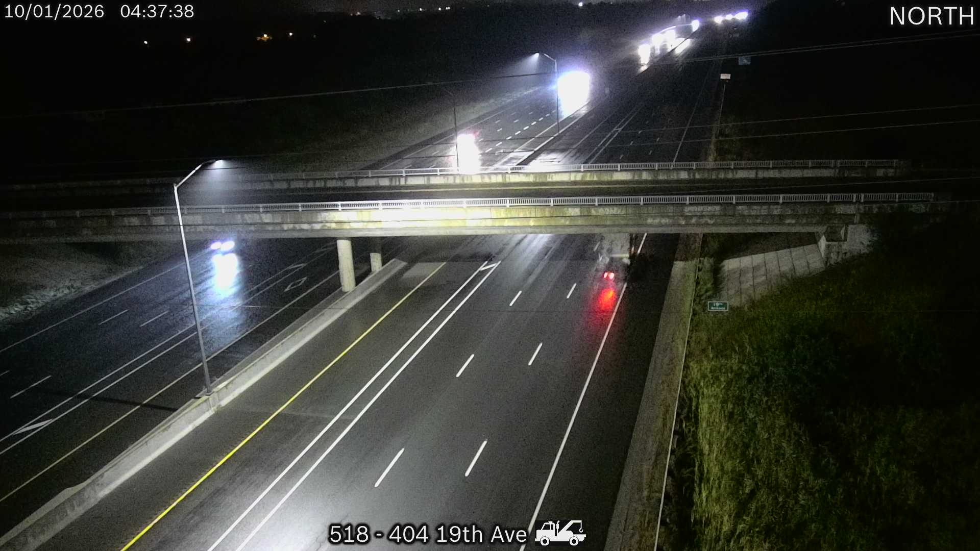 Highway 404 at 19th Line
