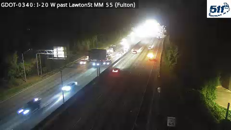 GDOT-0340: I-20 W past LawtonSt MM 55 (Fulton)