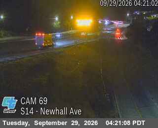 CA-14 - SR-14 : (69) Newhall Ave - South