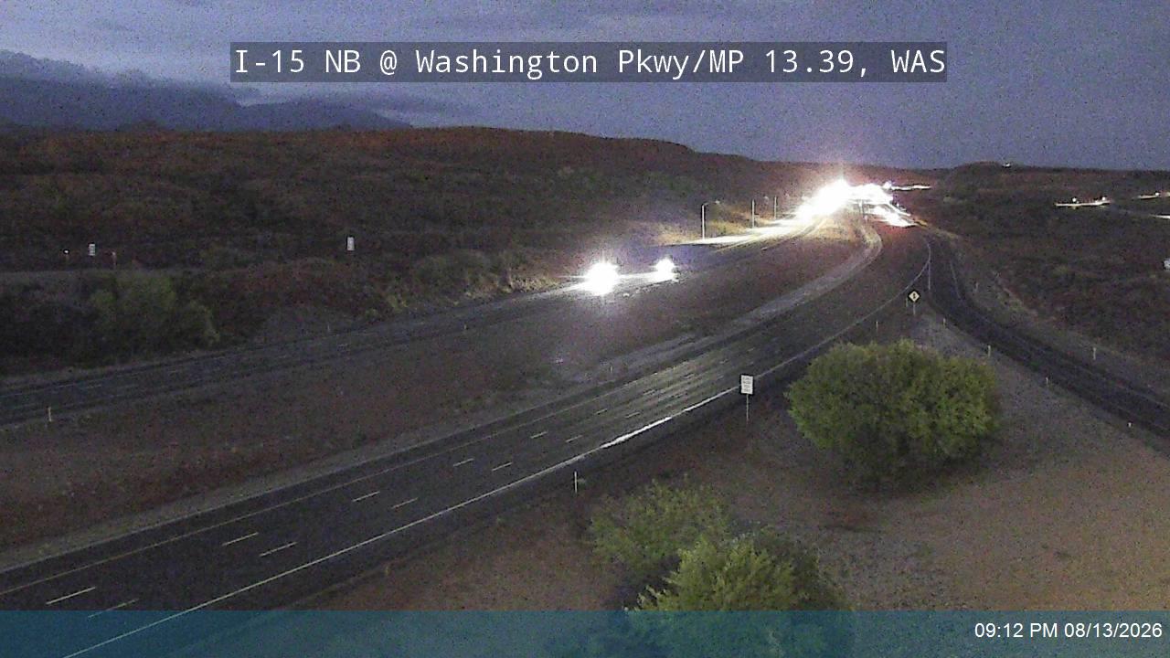 I-15 NB @ Washington Pkwy / MP 13.39, WAS