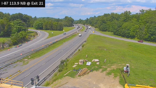 I-87 MP 113.90 NB at Interchange 21 (Catskill)