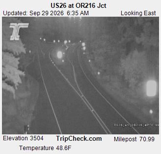 US26 at OR216 Jct