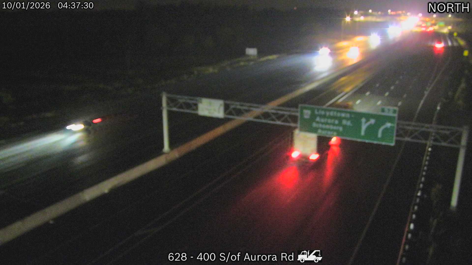 Highway 400 South of Aurora Road