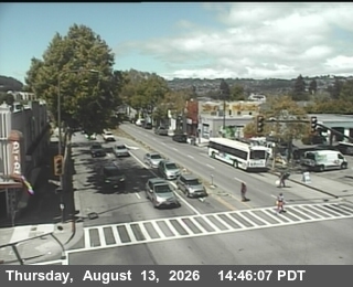 T254N -- SR-123 : Gilman Street - Looking North