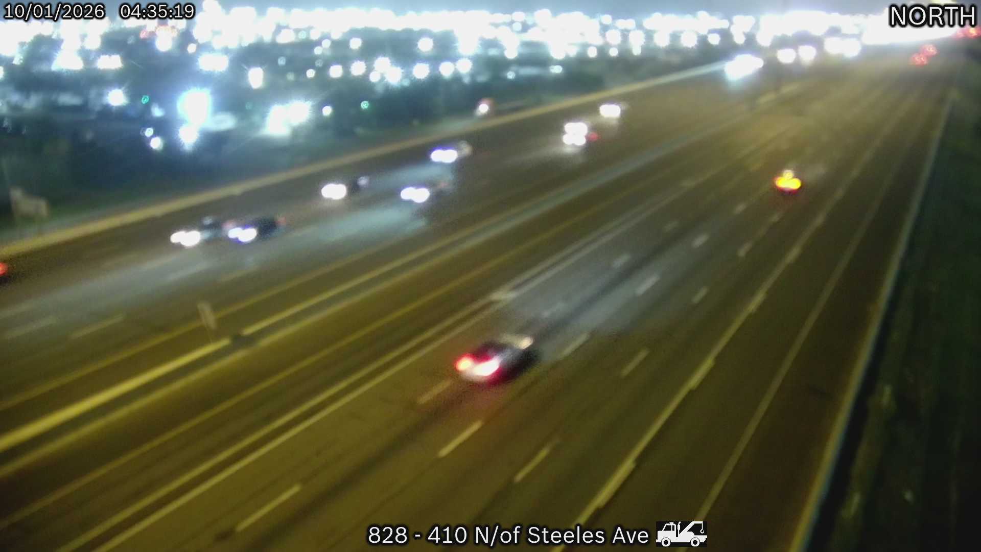 Highway 410 North of Steeles Avenue