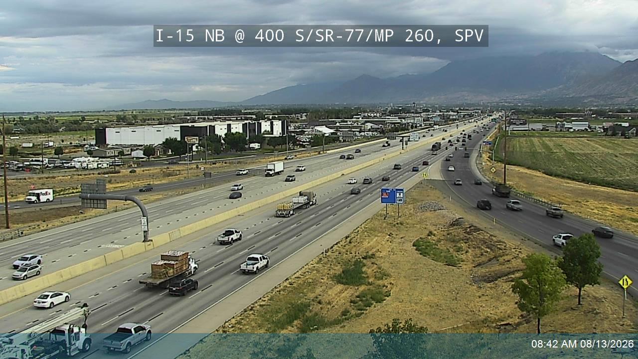 I-15 NB @ 400 S / SR-77 / MP 260, SPV