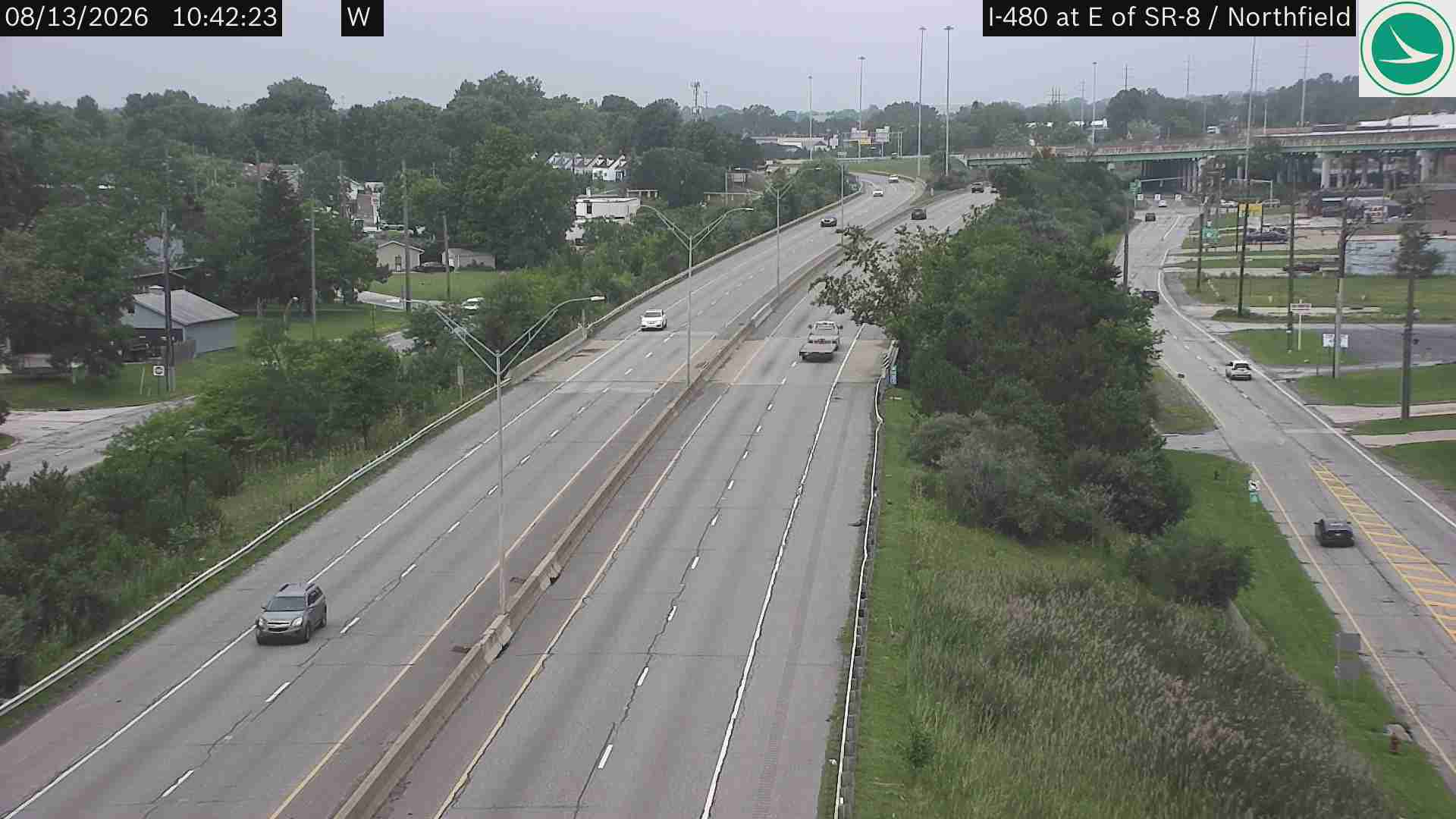 I-480 at E of SR-8 / Northfield Rd