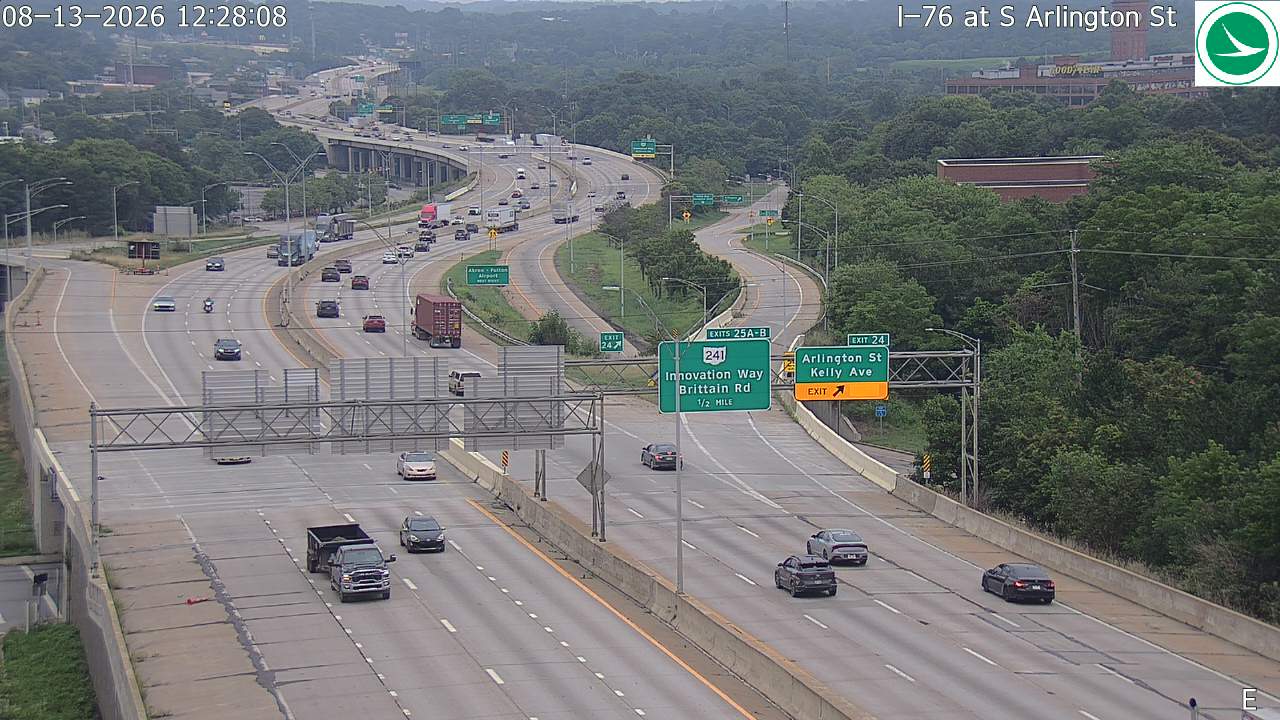 I-76 at S Arlington St