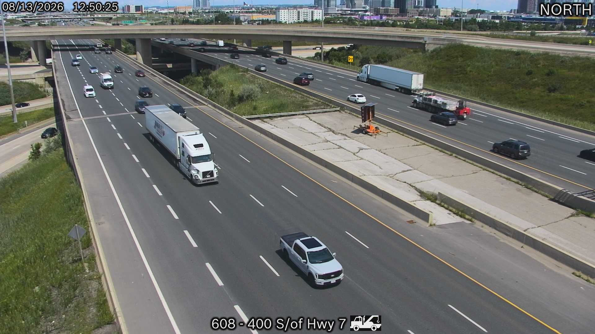 Highway 400 South of Highway 7