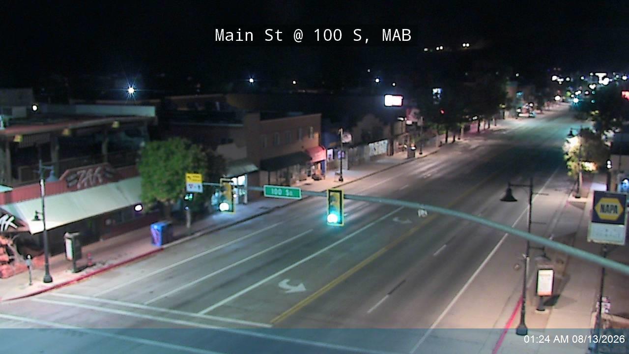 Main St / US-191 @ 100 S, MAB                                                                       