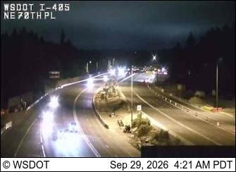 I-405 at MP 17.4: NE 70th Pl