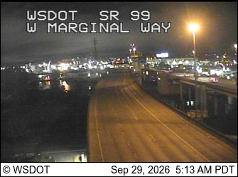 SR 99 at MP 26.7: W Marginal Way