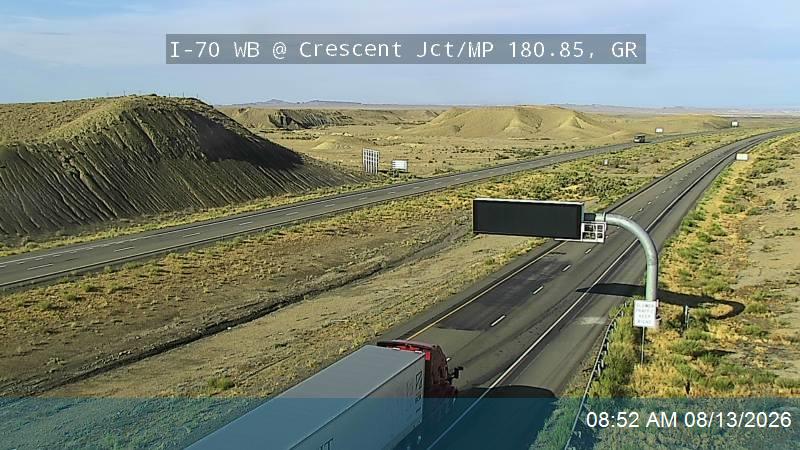 I-70 WB @ Crescent Jct / MP 180.85, GR                                                              