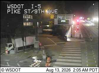 I-5 at MP 165.9: Pike St/9th Ave