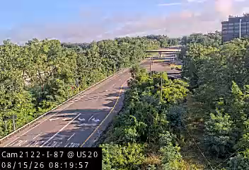 I-87 NB/SB in Median @ US 20