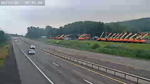 I-81 north of Exit 14 (Tully)