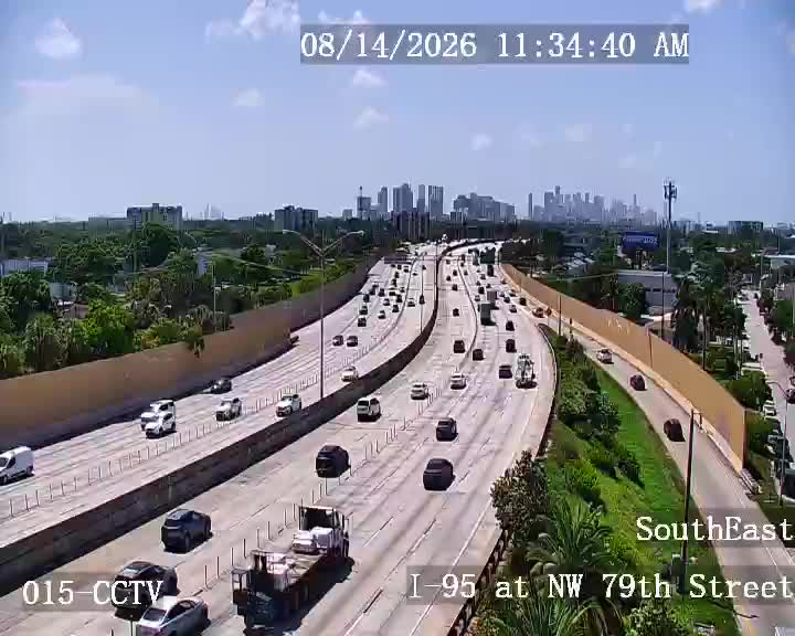 I-95 at Northwest 79th Street