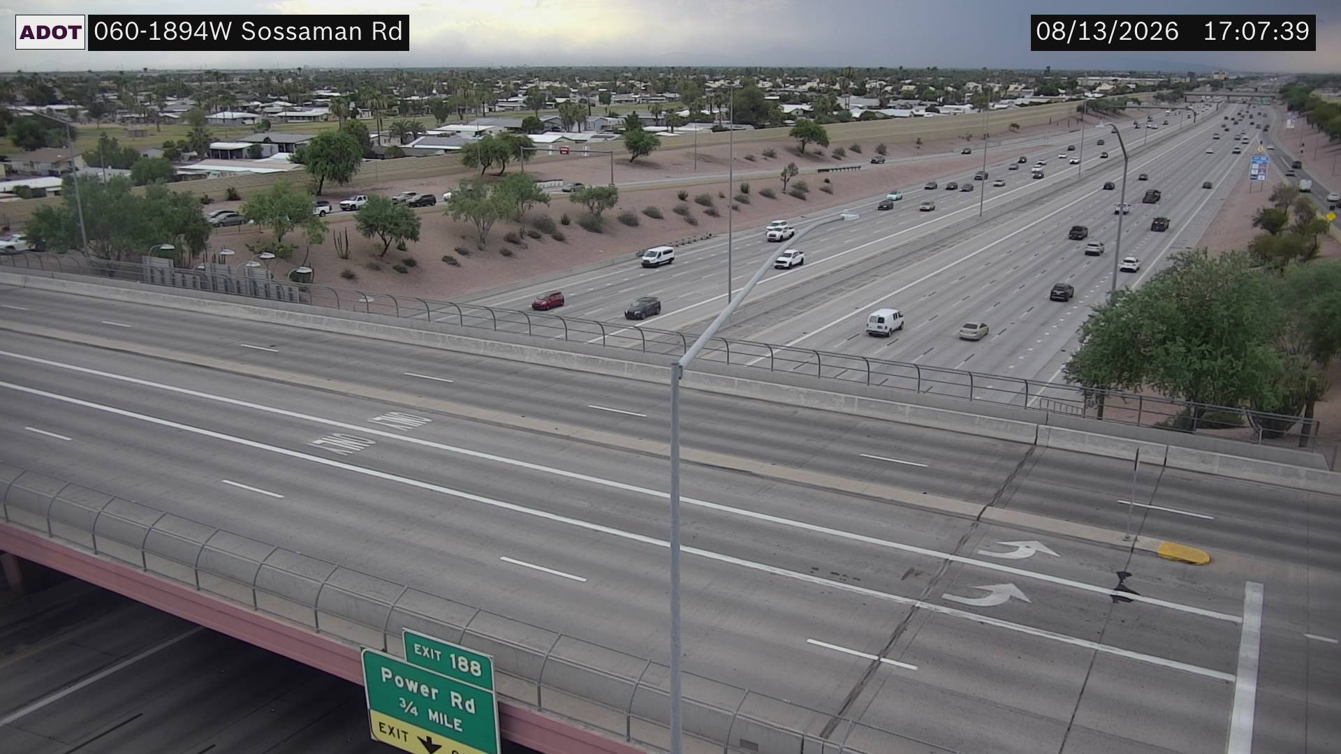 US-60 - US-60 @Sossaman Rd