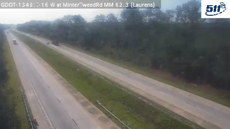 GDOT-1349: I-16 W at MinterTweedRd MM 61.7 (Laurens)
