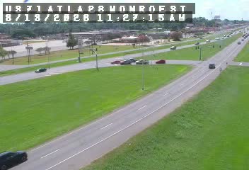 US 71 at LA 28 (Monroe St.)