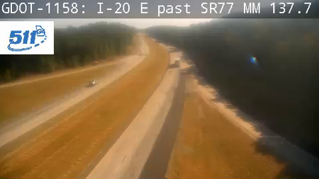 GDOT-1158: I-20 E past SR77 MM 138 (Greene)