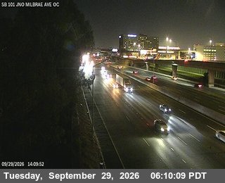 US-101 - TV411 -- US-101 : AT JNO MILLBRAE AVE OC - South