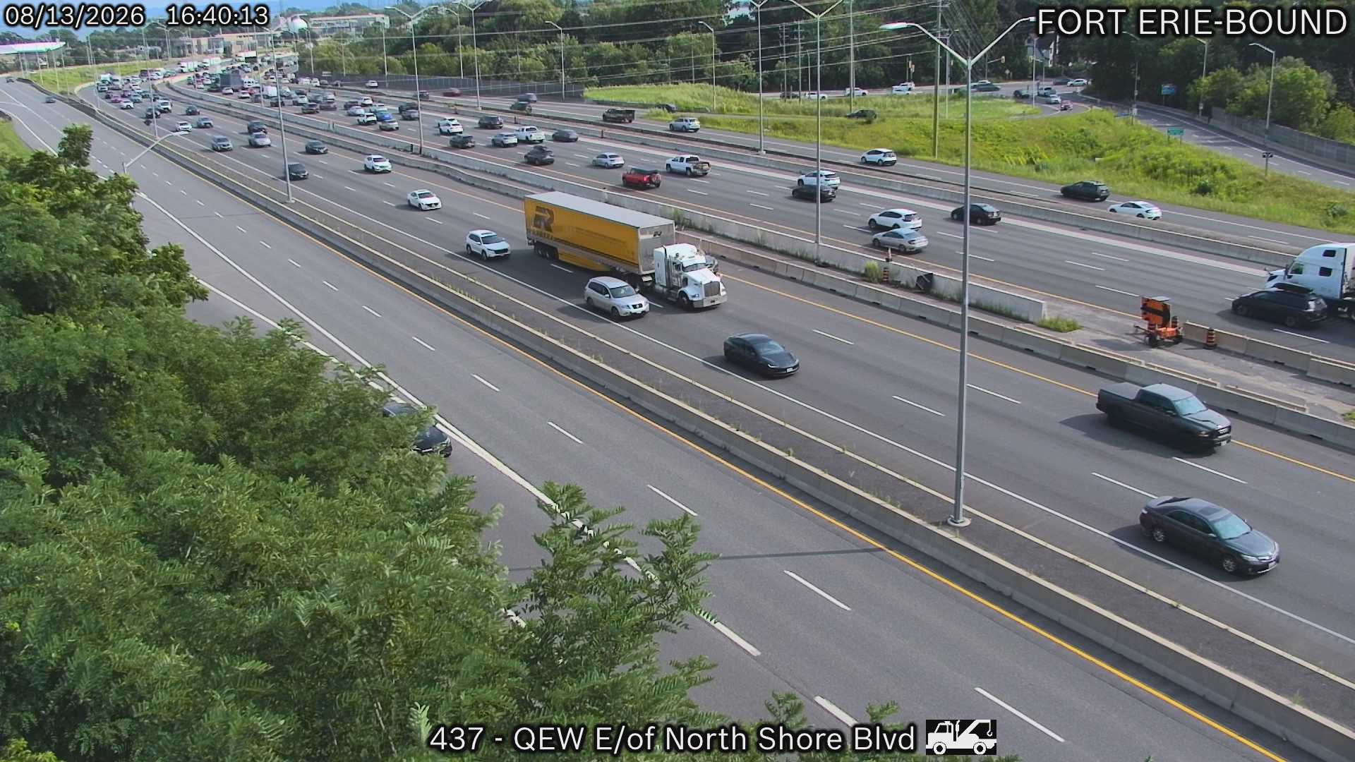 QEW East of Northshore Boulevard